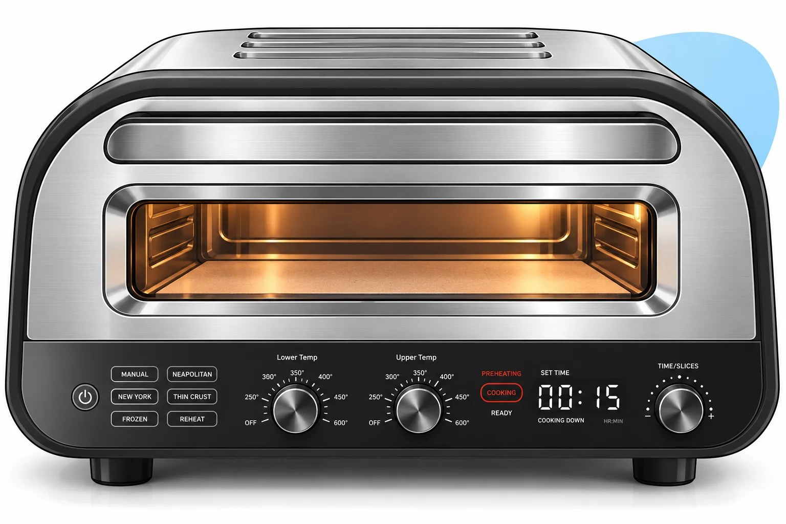 Chefman High-Heat Indoor Electric Pizza Oven